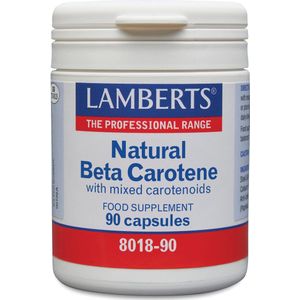 Lamberts Vitamine A 15 mg natuurlijke (beta caroteen) 90 capsules