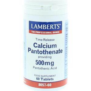 Lamberts Vitamine B5 (calcium pantothenaat) time release 60 tabletten