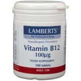 Lamberts Vitamine B12 100µ - 100 Tabletten - Vitaminen
