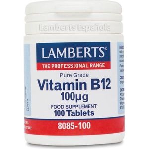 Lamberts Vitamine B12 100µ - 100 Tabletten - Vitaminen