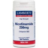 Lamberts Vitamine B3 250 mg (nicotinamide) 100 tabletten