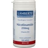 Lamberts - Nicotinamide - Vitamine B3 - 250 mg - 100 tabletten