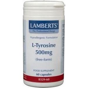 Lamberts L-Tyrosine 500mg 60ca