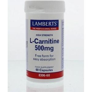 Lamberts L-Carnitine 500mg 60vc