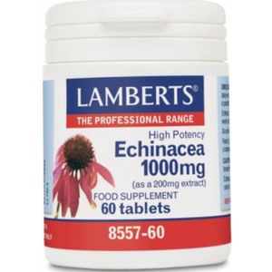 Echinacea 1000 mg Kruidenpreparaat - 60 Tabletten - Vitamine C - Zink