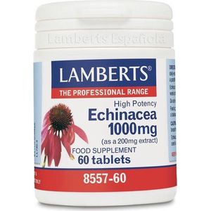 Echinacea 1000 mg Kruidenpreparaat - 60 Tabletten - Vitamine C - Zink