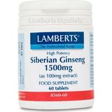 Lamberts Siberian Ginseng 1500 mg Tabletten 60 st