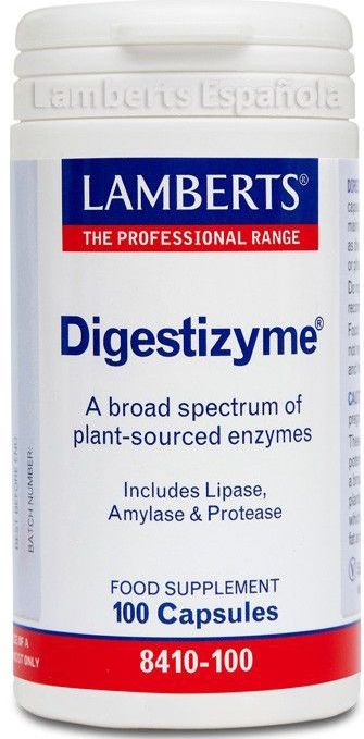 Lamberts Digestizyme - 100 capsules