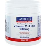 Lamberts Vitamine c 1500 time release & bioflavonoiden 120 tabletten