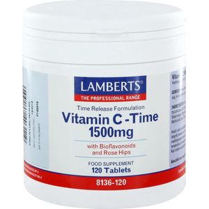 Lamberts Vitamine C-Time 1500 mg - 120 Tabletten - Vitaminen