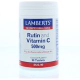 Lamberts Vitamine C 500 mg rutine & bioflavonoiden 90 tabletten