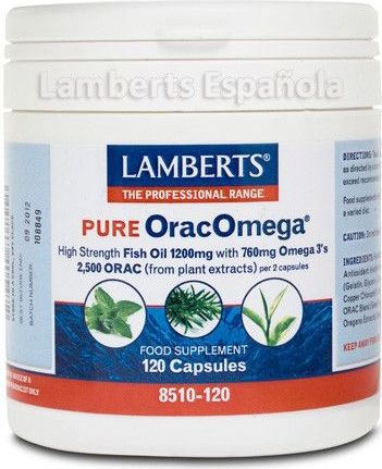 Lamberts Orac omega (visolie) 120 capsules