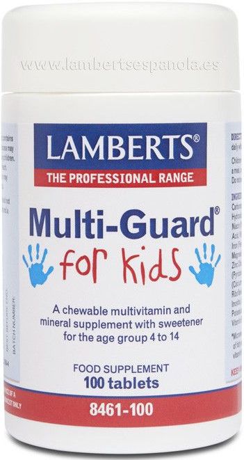 Lamberts Multi Guard For Kids - 100 Tabletten - Multivitamine