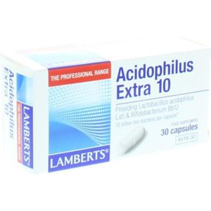 Lamberts Acidophilus extra 10 30 vegetarische capsules