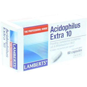 Lamberts Acidophilus extra 10 60 vegetarische capsules