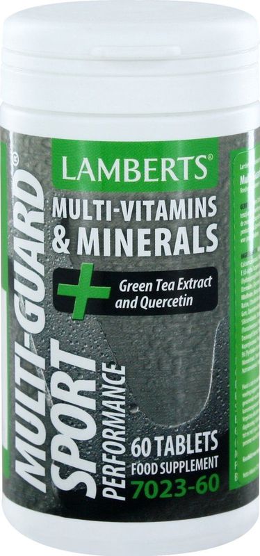 Lamberts - Multi Guard Sport - Multivitaminen - 120 Tabletten - Voedingssupplement