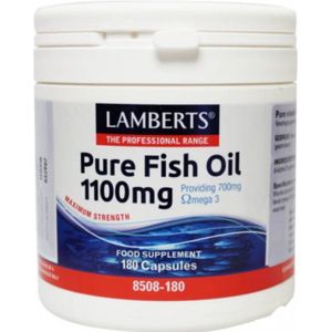 Lamberts Pure Visolie 1100 mg - 180 Capsules - Visolie - Voedingssupplement
