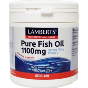 Lamberts Pure visolie 1100 mg omega 3 180 capsules