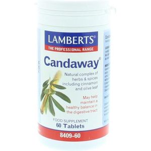 Candaway® - Natuurlijke Tabletten - 120 Stuks - Geschikt voor Vegetariërs en Veganisten