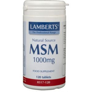 Lamberts Msm 1000 mg 120 tabletten