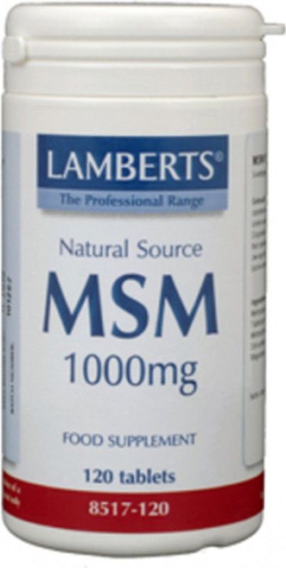 Lamberts Msm 1000 mg 120 tabletten