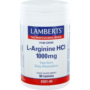 Lamberts L-arginine 1000 mg 90 tabletten