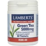 Lamberts Groene thee 5000 mg - 60 tabletten - Kruidenpreparaat