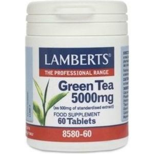 Lamberts Groene thee 5000 mg - 60 tabletten - Kruidenpreparaat