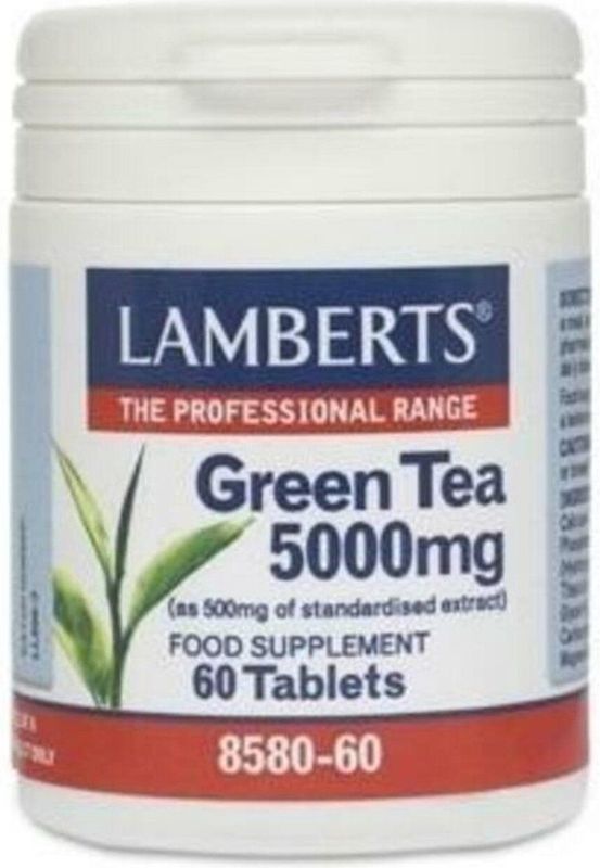 Lamberts - Groene Thee - 5000mg - Blad Extract - Antioxidant