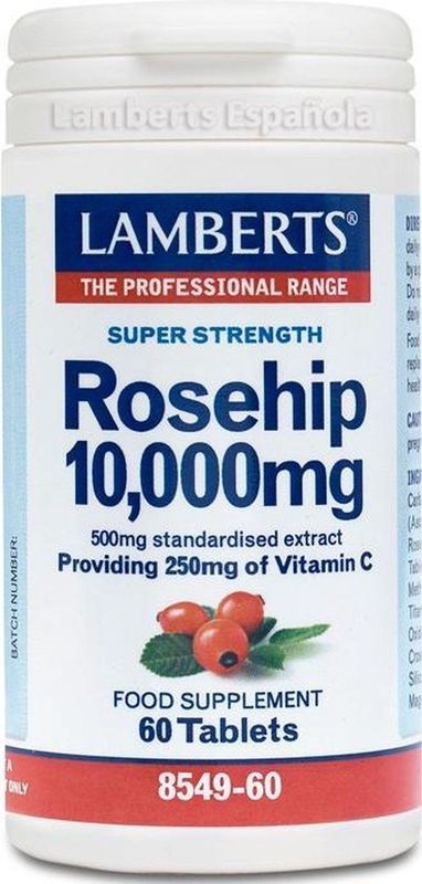 Lamberts Rozenbottel 10.000 mg 60 tabletten