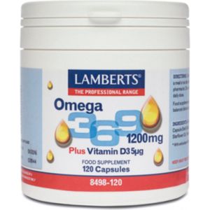 Lamberts Visolie Omega 3 6 9 120 capsules
