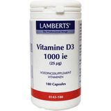 Lamberts Vitamine D3 1000IE/25mcg 180 capsules