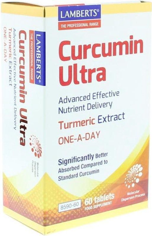 Lamberts Curcumine ultra 100 mg - kurkuma 60 tabletten