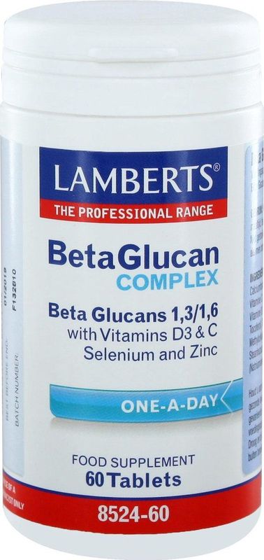 Lamberts Beta glucaan complex 60 tabletten