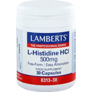 Lamberts L-Histidine 500 mg 30 capsules