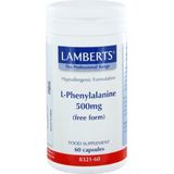 Lamberts - L-Phenylalanine 500 mg - Poeder - Crèmekleurig - 60 Capsules