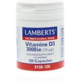 Lamberts Vitamine D3 3000IE/75mcg (120ca)