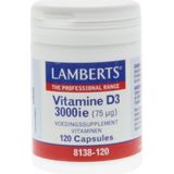 Lamberts Vitamine D3 3000IE/75mcg 120 capsules