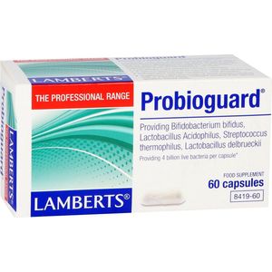 Lamberts - Probioguard - 60 Vcaps - Vegetarische Capsules - Lactobacillus Bacteriën