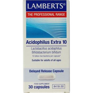 Lamberts - Acidophilus Extra - Probiotica - Vegetarische Capsules - 10 Miljard Bacteriën