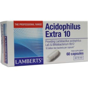 Lamberts Acidophilus Extra 10 60 Vegetarische capsules