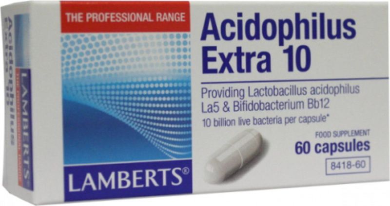 Lamberts Acidophilus Extra 10 60 Vegetarische capsules