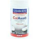Lamberts Calasorb (calcium citraat) & Vitamine D3 (60 tabletten)