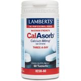 CalAsorb Calcium - 800 mg - Met Vitamine D3 - 3 Tabletten