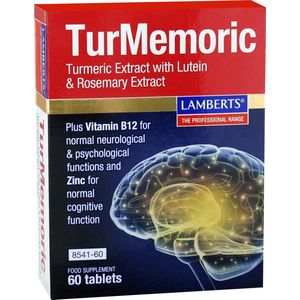 Lamberts - Turmemoric - Tabletten - Curcuma Extract - Vitamine B12 - Zink