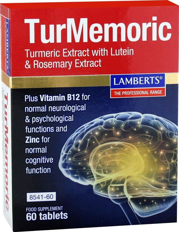Lamberts - Turmemoric - Tabletten - Curcuma Extract - Vitamine B12 - Zink