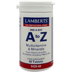Food Supplement Lamberts A to Z 60 Units