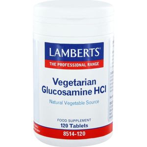 Lamberts Vegetarische Glucosamine HCl - 120 tabletten - Voedingssupplement
