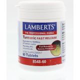 Lamberts Curcuma fast release (Turmeric) 60 tabletten