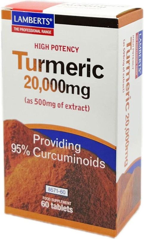 Digestive supplement Lamberts Turmeric 60 Units